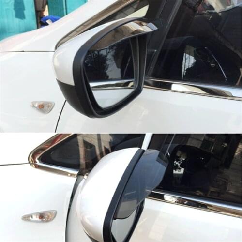 Car side mirror waterproof rain eyebrow for ford focus 2 3 Hyundai solaris i35 i25 Mazda 2 3 6 CX-5 Car Accessories