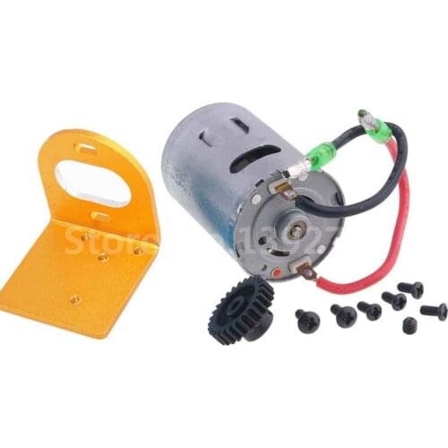 RC Car WLtoys Upgrade Parts 540 Motor Kit & Mount Electric Engine Motor Gear 27T For 1/18 Scale Model A949 A959 A969 A979 K929