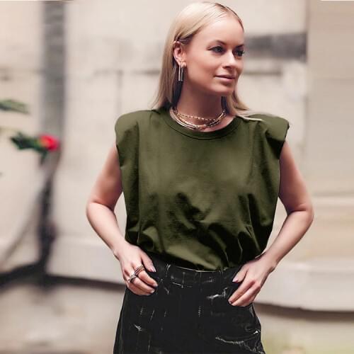 DSTWJMX Sleeveless Blouses