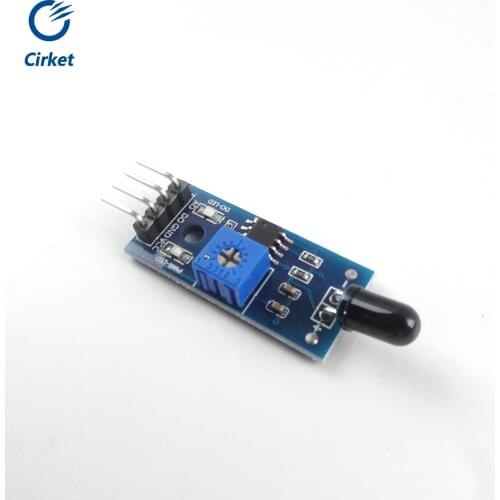 IR Infrared 3 Wire Flame Detection Sensor Module IR Flame Sensor Module Detector Smartsense For Arduino