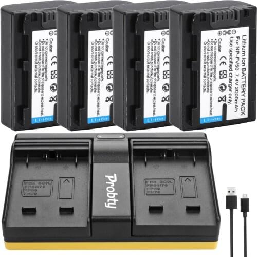 NP-FV50 Battery & Charger For Sony DCR-SR68 SR88 SX44 SX63 SX65 DCR-SR68 HDR-HC9 HDR-XR150 HDR-XR160 HDR-XR260V HDR-XR350