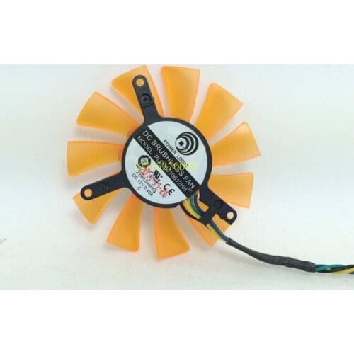 Original 6cm pld06101b12hh 4-wire temperature controlled PWM graphics card fan