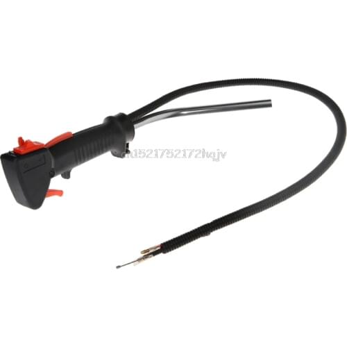 Throttle Handle Switch Right Control For Brushcutter Grass Trimmer Lawn Mower D22 dropship