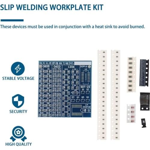 SMT SMD Component Welding Practice PCB Board Soldering DIY Kits Wholesale