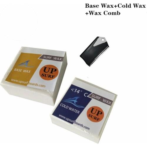 Surfboard Base Wax+cold/warm/Tropical/cool wax Water Wax and surf wax comb with fin key natural surf wax Free Shipping