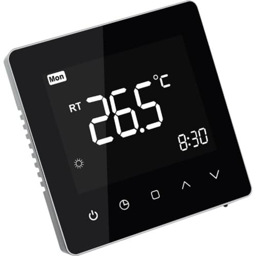 WiFi Smart Thermostat,LCD Touch Screen Temperature Controller, Digital 7 Days Programmable Manual Home Thermostat for Home