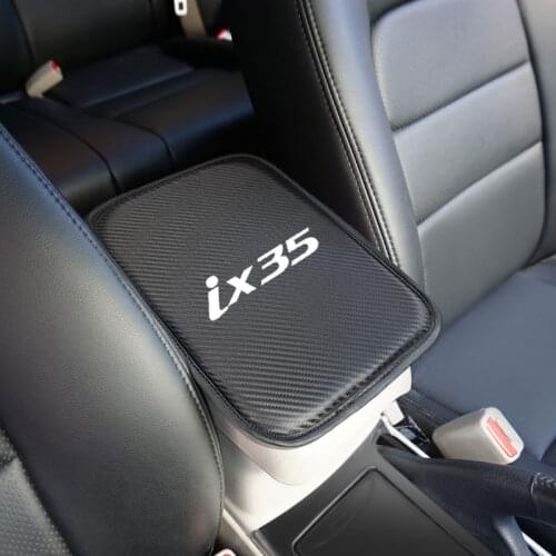 1pcs Auto Console Central Armrest Soft Pad Cushion Mat For hyundai ix35 Car Accessories