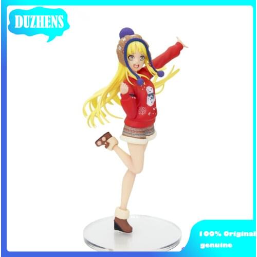 100% Original genuine BanG Dream! Kokoro Tsurumaki winter wear Action Figure Anime Figure Model Toys Figure Collection Doll Gift
