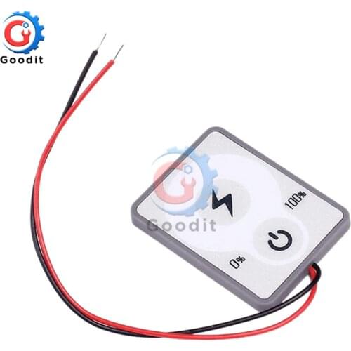 12V 24V Lithium Battery Capacity Indicator TD16 2S 3S 4S 5S 6S 7S Touch Button Power Display Lead-acid Li-ion Tester Detector