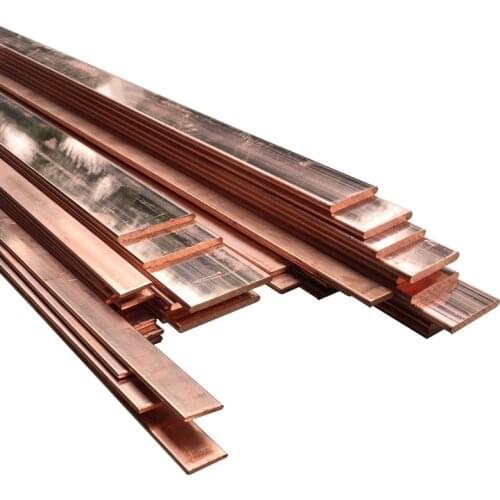 99% High Purity Copper Strip T2 Cu Metal Sheet Plate Pure Copper Bar for DIY CNC PCB Kit Laminate Circuit Board 2/3/4mm