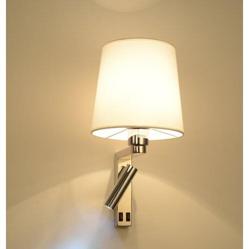 Atmospheric LED Stainless Steel Cloth Wall Lamp Living Room Dining Room Indoor Lighting LED Room Wall Lamp