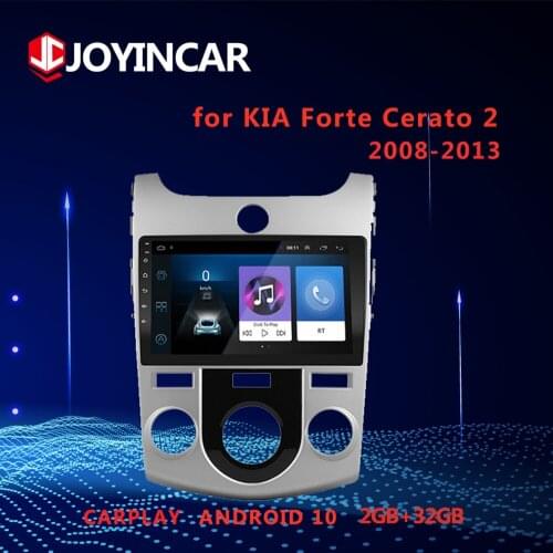 For Kia Cerato 2 TD Forte 2008 - 2013 Android 10.1 Car Multimedia Player Navigation 2G+32G 2din DSP WIFI Radio Video Head Unit
