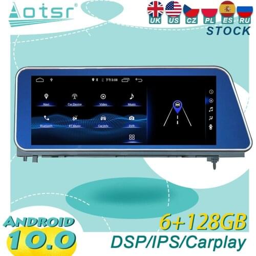 For Lexus RX 200t RX200t 2018 350 Rx300 Android10 Tesla Car Radio Wireless Carplay GPS Navigation DSP Multimedia Player