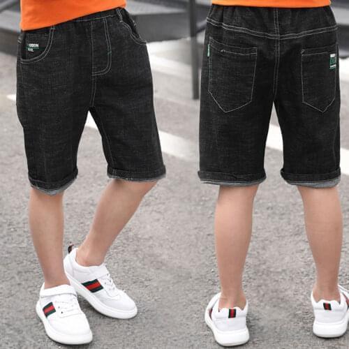 New Fashion 4 5 6 7 8 9 10 11 12 13 Yrs Baby Boys Jeans Shorts For Teens Summer Style Denim Boys Panties Casual Jeans Shorts