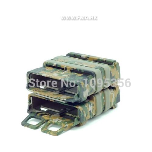 FastMag Heavy 7.62mm Style Magazine Pouch 2pcs/Set for 7.62 Mag (Digital Woodland)