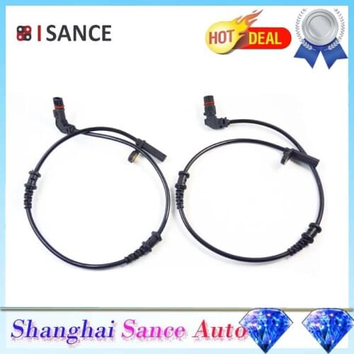 ISANCE Front Left Right Pair ABS Wheel Speed Sensor 2035400417 For Mercedes-Benz C230 C240 C280 C320 C350 C32 C55 AMG CLK320