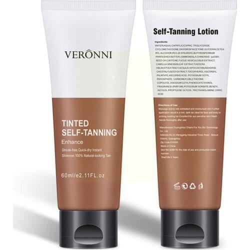 Self Tanning Cream Stay Bronze Self Sun Tan Tanning Day Tanning Bronzer Lotion Body Sunscreen Cream Face Tanner Enhance B7X6