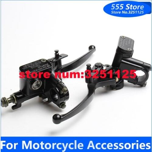 THE MOTOR 2 Pcs Dirt Pit Bike ATV Quad Hydraulic Brake Master Cylinder Clutch Lever 50 70 110 CC