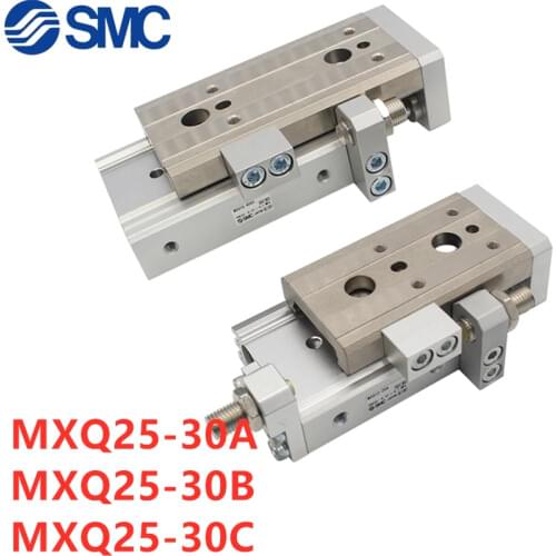 MXQ25-30 MXQ25L-30 MXQ25-30A MXQ25-30AS MXQ25-30AT MXQ25-30B MXQ25 C NEW SMC Original genuine Slide guide cylinder Pneumatic