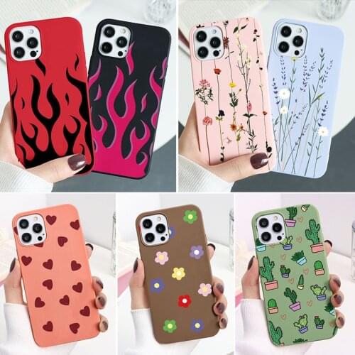 Flame Love Case for Huawei P30 Lite P40 P20 Pro Honor 9X 10 8X 8A 9A 10i 20i Mate 20 10 Lite Y9 Y7 Case Silicone Soft Cover