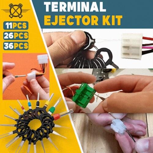 Terminal Removal Tool Kit Car Terminal Removal Tool Kit Terminal Ejector Kit Wire Connector Pin Release Extractor Puller