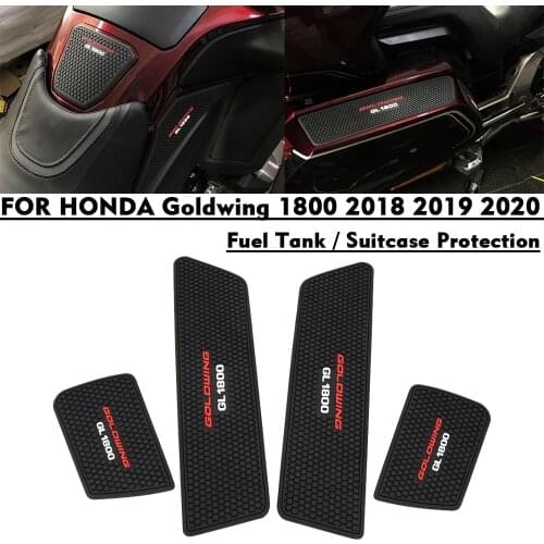 FOR HONDA Goldwing 1800 GL1800 Tank pad Sticker Grip Knee Pad Grip and Suitcase Anti-scratch Protective 2018-2020