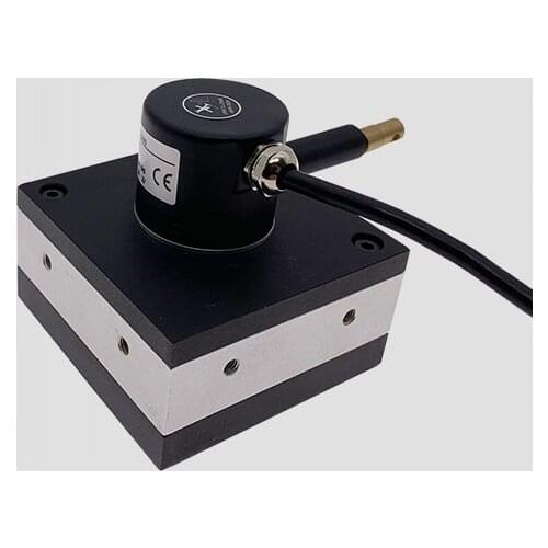 Low price wire rope potentiometer 600mm wireless position sensor draw wire distance sensor