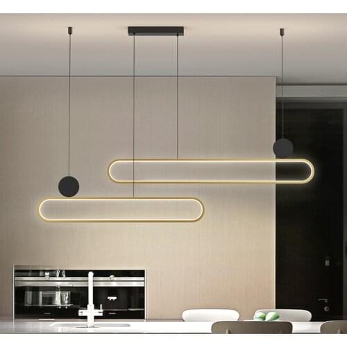 Nordic Pendant Lights Modern LED Hanging Lamp for Living Room Home Decor Dining Room Kitchen Lighting Fixture