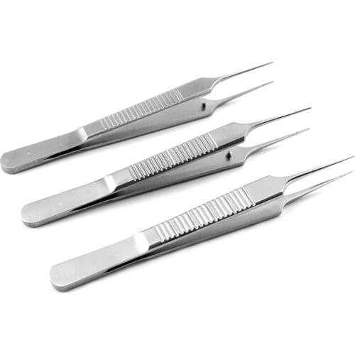 Fine plastic tweezers for double eyelid surgery tools toothless toothless fat forceps