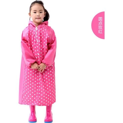 Childrens Windbreaker Boys and Girls Raincoat Schoolbag Parent-Child Motorcycle Electric Car Big Brim Electromobile Poncho