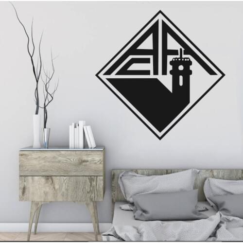 YOYOYU Academica De Coimbra FC Portugal Soccer Football Wall Sticker Deca DIY vinyl wall decal 2018 World Cup Portugal refueling