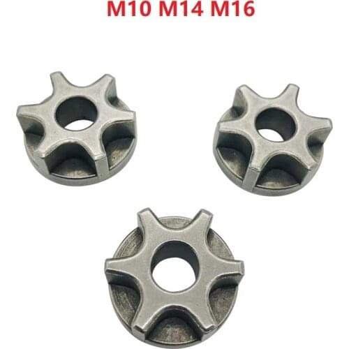 3 Pcs M10 M14 M16 Sprockets Chain Saw Gear Angle Grinder Replacement Gear Bracket For Power Tools Accessories