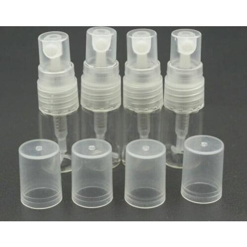 5Pcs 5ml 10ml Portable Mini Perfume Bottle Glass Empty Bottle Cosmetics Bottled Toner Spray Bottle Nebulizer Cosmetic Container