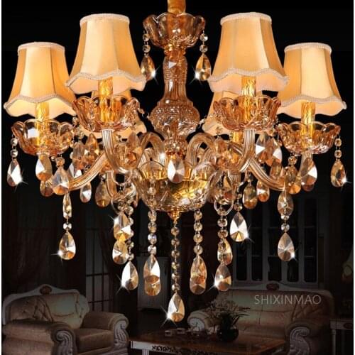 SHIXNIMAO free shipping Deluxe Crystal Chandelier Fashion crystal chandelier light Crystal