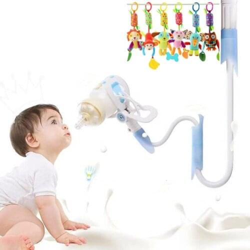 4 Sizes Baby Bottle Holder Solid Baby Bottle Holder For Hands Free Bottle Feeding Baby Drink Water Nursing Holder Support Clip