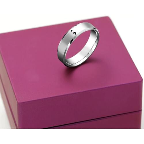 Stainless Steel Awareness Ring Semicolon Rings Suicide Depression Awareness Pause Ring Inspiration Jewelry Strength Gift YLQ7874
