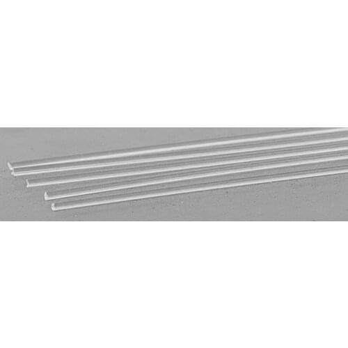 5 Pieces Acrylic Glass Round Rod Round Rod Acrylic Rod Rod Ø 2 Mm