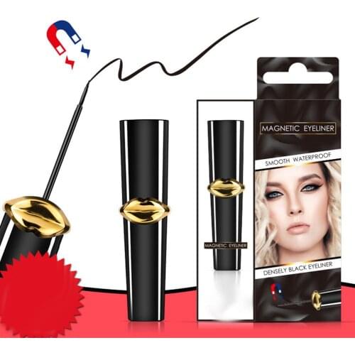 Magnetic Liquid Eyeliner Waterproof Sweat-proof Fast Drying Lasting Cosmetics Waterproof Portable Long Lasting Magnetic