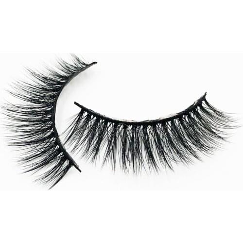 Flash girl The newest 014 100% handmade 5pais 3D mink Eyelashes natural false Eyelashes