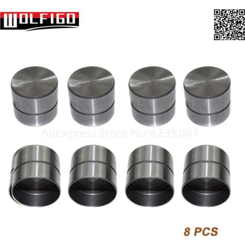 WOLFIGO 1PC / 8PCS Hydraulic Valve Lifter For Mercedes-Benz 190 W202 W124 S124 W140 420000110,6010500080,6010500325,6010500380