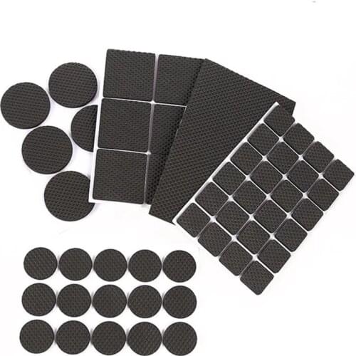 Chair Foot Pads Mute And Wear-Resistant Stickers Dining Table Bed Furniture Foot Stool Sofa Table Corner Anti-Scratch Floor Prot