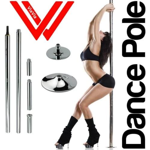 Stripper pole dance 360 Spin Professional Dance Pole Removable training pole X POLE Kit EASY Installation DHL Free Shipping
