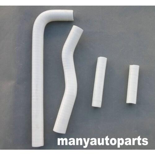 SILICONE RADIATOR HOSE for YAMAHA YZF250 YZ250F 2001-2005/WR250F 2001-2006 02 03 04 05 white