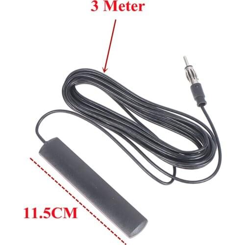 Universal Auto Car Radio FM AM Antenna Signal Amp Amplifier Marine For Car Vehicle Boat RV Signal Enhance Device 3m