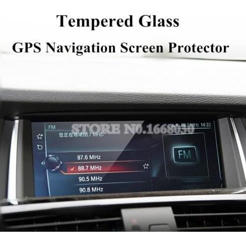 For BMW X3 X4 F25 F26 Tempered Glass GPS Navigation Screen Protector Car accesories interior Car decoration