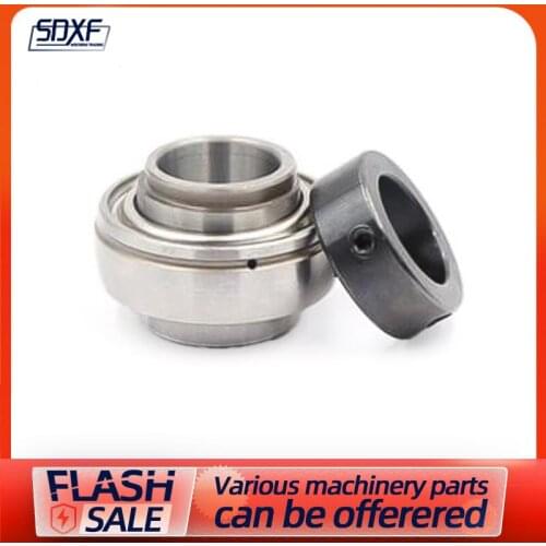 1/2/4PCS harvester with eccentric sleeve outer spherical bearing UEL204 205 206 207 208 209 210 212