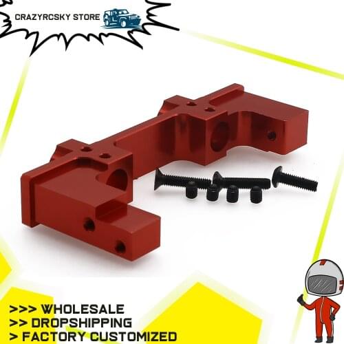 1Pcs Alloy Front Bumper Mount Plate Crossmember Set For 1/10 Hpi Venture Fj Cruiser Crawler Rc Hobby Model Car part