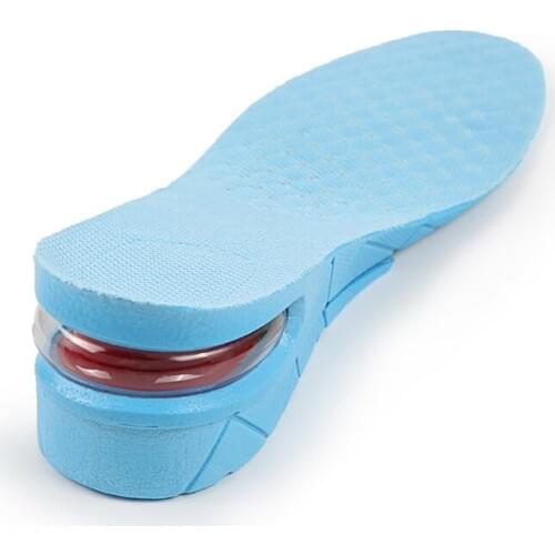 2 Layer Height Increase Insole Cushion Height Lift Adjustable Cut Shoe Heel Insert Support Absorbant Foot Pad Foot Pads