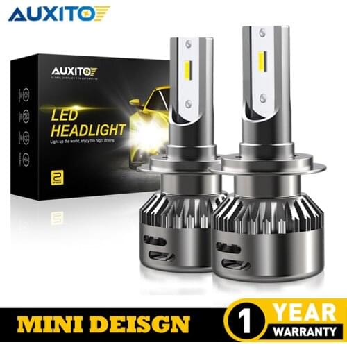 2pcs AUXITO LED H7 H13 H11 H1 9005 9006 9004 9007 9012 LED Headlight 72W 16000LM Car LED Headlights Bulb Fog Light 6500K 12V