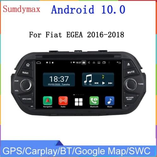 7inch android10.0 car multimedia player for fiat Tipo Egea Dodge Neon 2016 2017 2018 car radio audio stereo gps navigation WiFi
